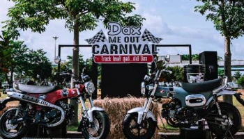 ฮอนด้าจัดงานเอาใจคนรัก Minibike ใน Dax ME OUT CARNIVAL