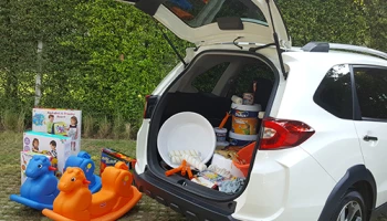 Honda BR-V รถยนต์อเนกประสงค์สุดหล่อใจดี "เติมสีด้วยใจให้น้อง"