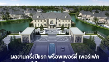 ผลงานครึ่งปีแรก พร็อพเพอร์ตี้ เพอร์เฟค กำไรสูง 1,132 ล้านบาท ครึ่งปีหลังมียอดรอโอนพุ่ง ดันรายได้เพิ่ม ลดภาระหนี้ลง 4,000 ล้านบาท