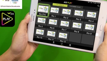 ครั้งแรกของอาเซียนกับการรับชมกีฬาโอลิมปิก ทุกคู่ ทุกสนาม พร้อมช่องใหม่ Rio (TH) ด้วยแอปฯ AIS PLAY