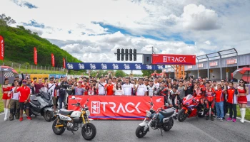 ฮอนด้าพาลูกค้าเปิดประสบการณ์การขับขี่สุดเอ็กซ์คลูซีฟบนสนามใน MINI TRACK 2024 ครั้งแรก พร้อมสัมผัส Honda E-Clutch