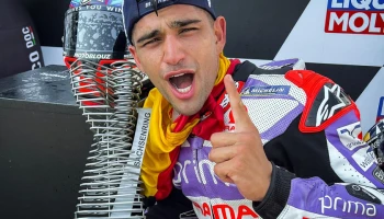 Ducati เหมาโพเดี้ยมหลัง Martin โชว์ฟอร์มดุ คว้าดับเบิ้ลแชมป์ใน GermanGP