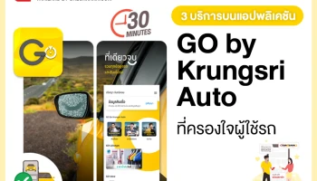กรุงศรี ออโต้ เผย 3 บริการที่ผู้ใช้รถมองหาบนแอปพลิเคชัน กับการเปลี่ยนแปลงของตลาดยานยนต์