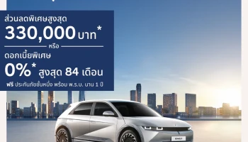 Hyundai ประกาศแคมเปญพิเศษสำหรับ IONIQ 5 ด้วยข้อเสนอพิเศษสำหรับลูกค้าที่จองและรับรถภายในวันนี้ถึง 6 เมษายน 2568
