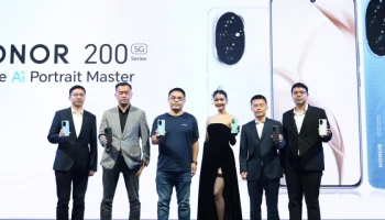 เปิดตัวแล้ว! HONOR 200 Series สมาร์ตโฟนสเปคระดับเรือธงมาพร้อม AI เสริมการถ่ายภาพระดับสตูดิโอชั้นนำ ในราคาเพียง 19,990 บาท