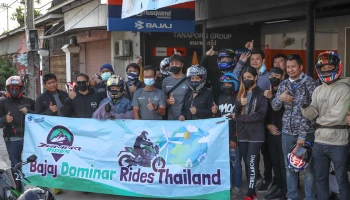 Bajaj Dominar Rides ครั้งที่ 14 พาเที่ยวสุดชิล ล่องแก่งสุดกว่าใคร ถึงใจที่นครนายก