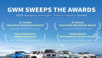 2568 ปีแห่งความสำเร็จของ GWM กับยอดขายทั่วโลกทะลุ 1.32 ล้านคัน พร้อมกวาด 4 รางวัลระดับนานาชาติ การันตีความเป็นผู้นำด้านเทคโนโลยีอัจฉริยะ