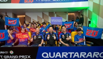 Yamaha จัดหนักรับ ThaiGP 2025 ด้วยโปรฯ ส่วนลด 20% บัตร Yamaha Stand, Quartararo Standและลุ้นรับ R15 Connected พร้อมหมวกกันน็อก Limited Edition