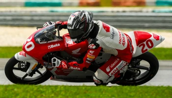 ไม้คิว-เกียรติศักดิ์ นักบิดดาวรุ่ง ฮอนด้า เรซ ทู เดอะ ดรีม คว้าท็อป 5 & Best Lap ในศึก เอเชีย ทาเลนต์ คัพ สนามที่ 2 ที่มาเลเซีย