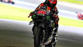 กวาร์ตาราโร ฝ่าเรซสุดหิน เจแปนีสจีพี ซึ่งเป็นสนามโฮมเรซของยามาฮ่า โดยคว้าอันดับที่ 12 ในโมโตจีพีที่ญี่ปุ่น