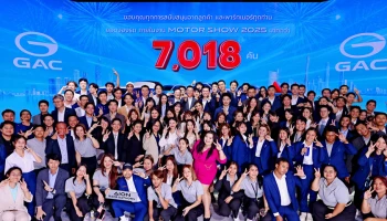 GAC กวาดยอดจอง 7,018 คัน สร้างปรากฏการณ์คว้าอันดับ 2 แบรนด์รถไฟฟ้า ในงาน Motor Show 2025