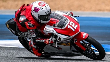 เฟอร์-ปัญจรุจน์ คว้าดับเบิ้ลแชมป์ใน Idemitsu Honda Thailand Talent Cup 2025 สนามที่ 3