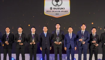 Suzuki จัดประชุมผู้จำหน่าย พร้อมแถลงนโยบายแผนระยะยาว และมอบรางวัลผู้จำหน่ายยอดเยี่ยมประจำปี 2023