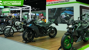 คาวาซากิ ขนทัพรถรุ่นใหม่พร้อมรุ่นพิเศษโชว์พร้อมเปิดจองใน Motor Expo 2024