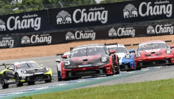 Porsche Carrera Cup Asia ระเบิดความมันส์ที่สนามช้างฯ หลัง "วาน เดอร์ ดริฟต์" และ "หลิว ไคลู" ผงาดคว้าแชมป์