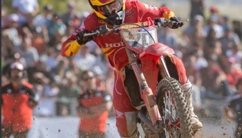 รูเบน เฟอร์นานเดซ บิด Honda CRF450R คว้าโพเดียมโฮมเรซ รั้งท็อป 3 โลก ศึก MXGP 2023