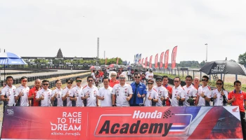 ปิดฉาก Honda Academy ปีที่ 4 น้ำแข็งควงไฮเป็ก คว้าชัยคนละเรซ