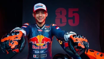 ไม้คิว-เกียรติศักดิ์ ฝ่าฝนไล่แซงเดือดคว้าท็อป 4 หลังออกสตาร์ตจากกริด 15 ใน โมโตจีพี รุกกีส์ คัพ สนาม 2