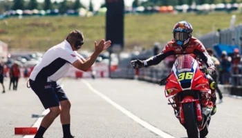 Honda สร้างผลงานสุดประทับใจในญี่ปุ่น หลัง โจอัน เมึยร์ บู๊ปลดล๊อคคว้าโพเดี้ยมอันดับ 3 ได้ในสนามนี้ ด้าน ก้อง-สมเกียรติ สู้สุดมันส์จบที่ 15 คว้าคะแนนสะสมเพิ่ม