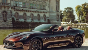Maserati GranCabrio Folgore Tignanello ครองเวทีในงาน Chantilly Arts & Elegance Richard Mille อีเวนต์ระดับแนวหน้าของฝรั่งเศส