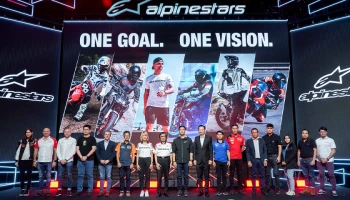 Alpinestars กลับมาทำตลาดในไทยอีกครั้งโดย เพซแม็กซ์ มอเตอร์สปอร์ต พร้อมเปิดตัว Tech Air ถุงลมนิรภัยที่ยกระดับความปลอดภัยไปอีกขั้น