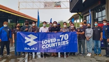 Bajaj Dominar Rides ทริปที่ 20 ขับขี่ท่องเที่ยวชมธรรมชาติ ริมแม่น้ำบางปะกง สักการะขอพรหลวงพ่อโสธร