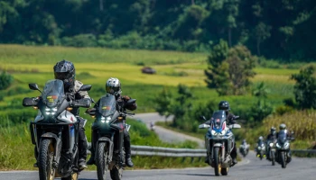 ฮอนด้าบิ๊กไบค์ พาสายลุยบุกทางเขาพิชิตเส้นทาง 3 ประเทศ ในกิจกรรม XPEDITION EP1 TRANSALP