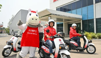 ไทยฮอนด้า ส่งมอบรถจักรยานยนต์ไฟฟ้า Honda BENLY e: 5 คัน ให้พันธมิตรใหม่ ซมโปะ ประกันภัย เพื่อใช้ในการดำเนินงานธุรกิจ ต่อยอด EV Ecosystem