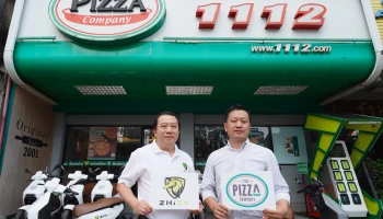 ZHI EV จับมือ The Pizza Company ตอบเทรนด์รักษ์โลก ส่งจักรยานยนต์ไฟฟ้าเพื่อให้บริการส่งอาหารแบบ Green Delivery