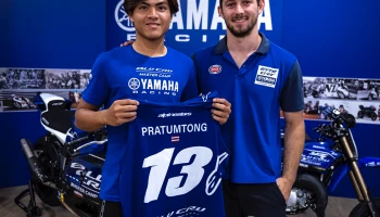 อาร์ตี้-ธนกฤต ดาวรุ่งไทยยามาฮ่า เช็คอิน YAMAHA BLU CRU Master Camp 2025