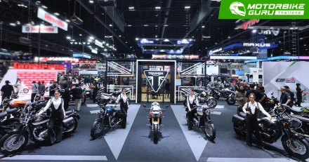 Triumph ยกทัพรถจักรยานยนต์พรีเมียมบุก Motor Expo 2025 เปิดตัวโมเดลใหม่ 10 รุ่น ครอบคลุมโมเดิร์น คลาสสิก–โรดสเตอร์–แอดเวนเจอร์ พร้อมข้อเสนอสุดพิเศษ