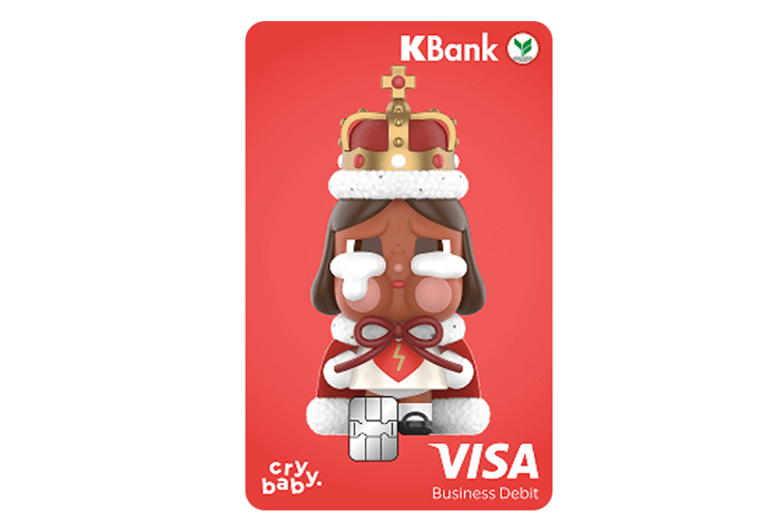 รูปภาพ บัตรเดบิต CRYBABY กสิกรไทย-ธนาคารกสิกรไทย (KBANK)