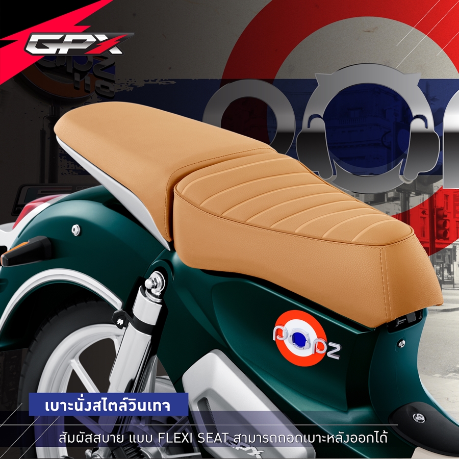 รูปภาพ จีพีเอ็กซ์ GPX POPz 110 ปี 2021