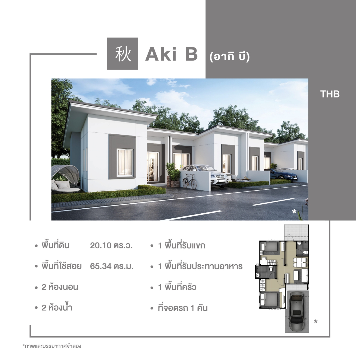 รูปภาพ บ้านชีวา วิลเลจ ทาวน์ (Baanchiva Village Town)