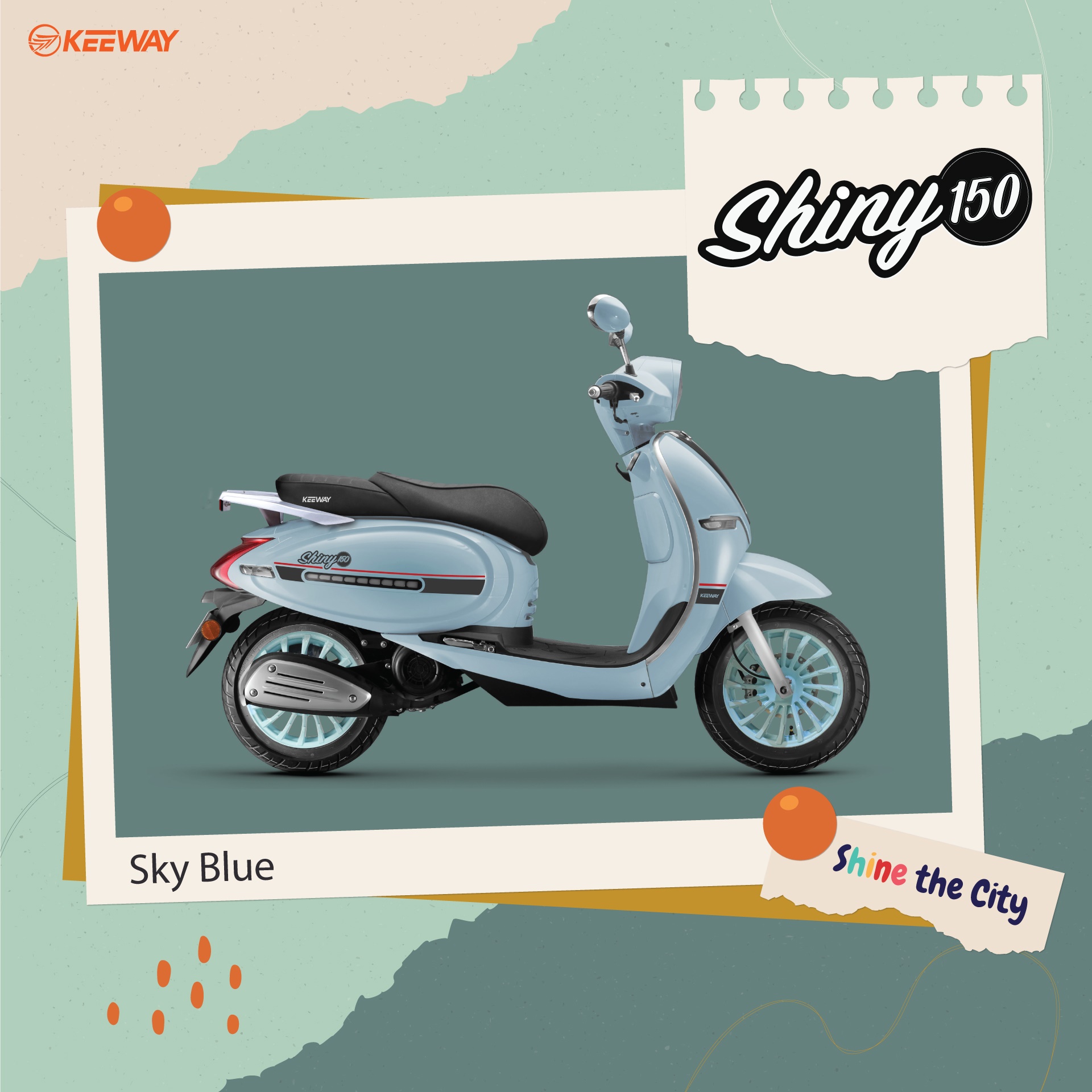 รูปภาพ คีย์เวย์ Keeway Shiny 150 ปี 2023