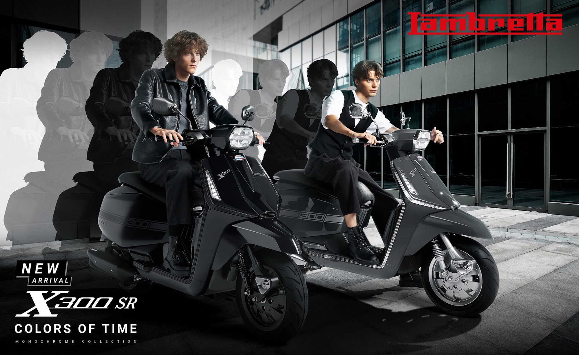 รูปภาพ แลมเบรตต้า Lambretta X300 SR 2024 Monochrome Collection ปี 2023