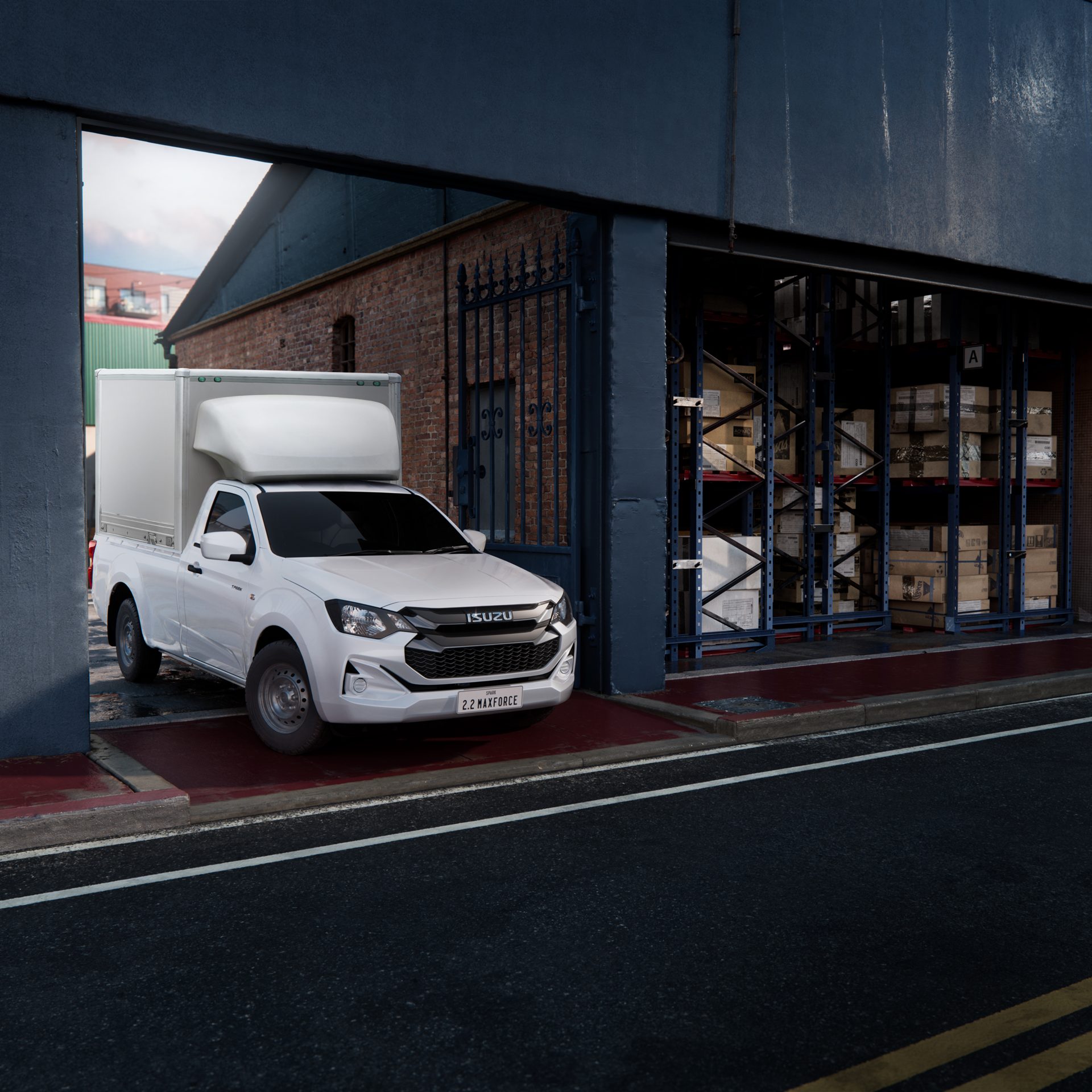 รูปภาพ อีซูซุ Isuzu D-MAX Spark 2.2 Ddi Cab Chassis (Refrigerator) A/T ปี 2024