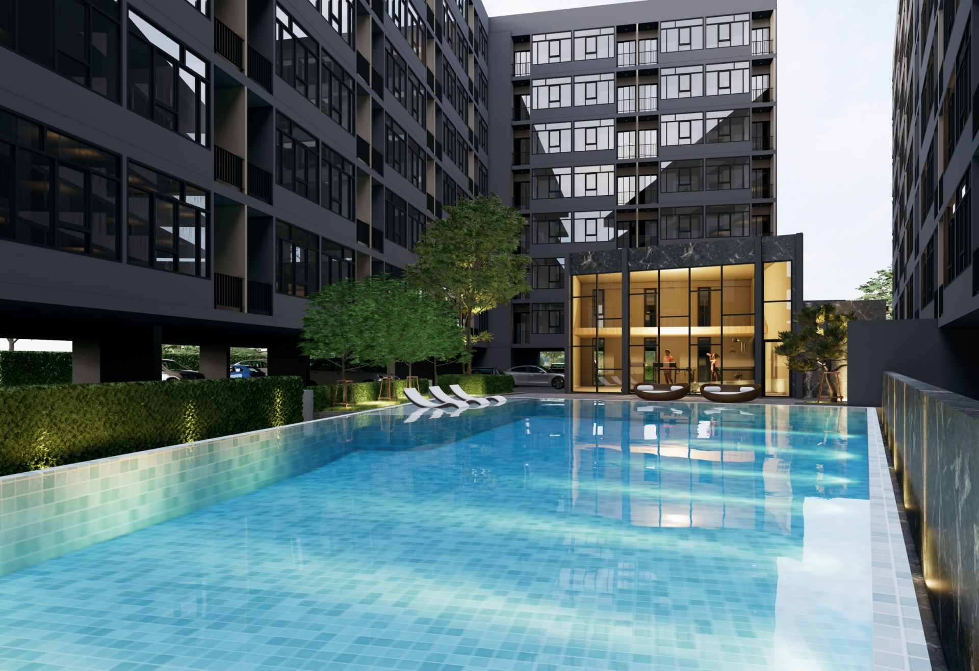 รูปภาพ ดิ อินดี๊ด คอนโด อมตะ (The Indeed Condo Amata)