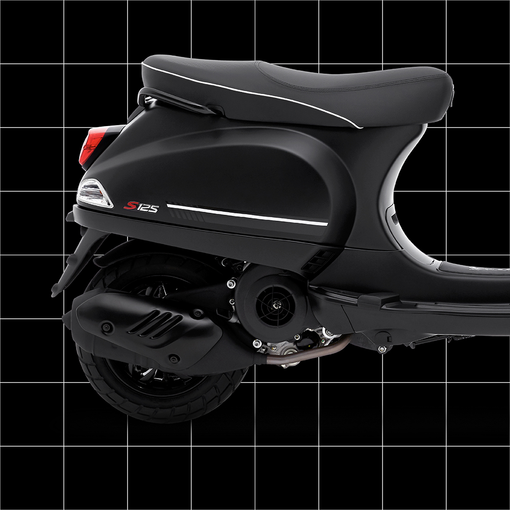 รูปภาพ เวสป้า Vespa S 125 i-Get Monochrome Special Edition ปี 2020