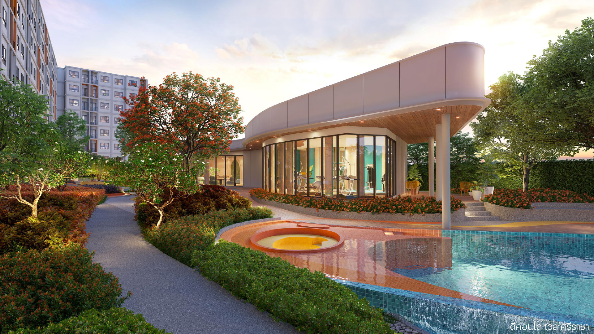 รูปภาพ ดีคอนโด เวล ศรีราชา (Dcondo Vale Sriracha)