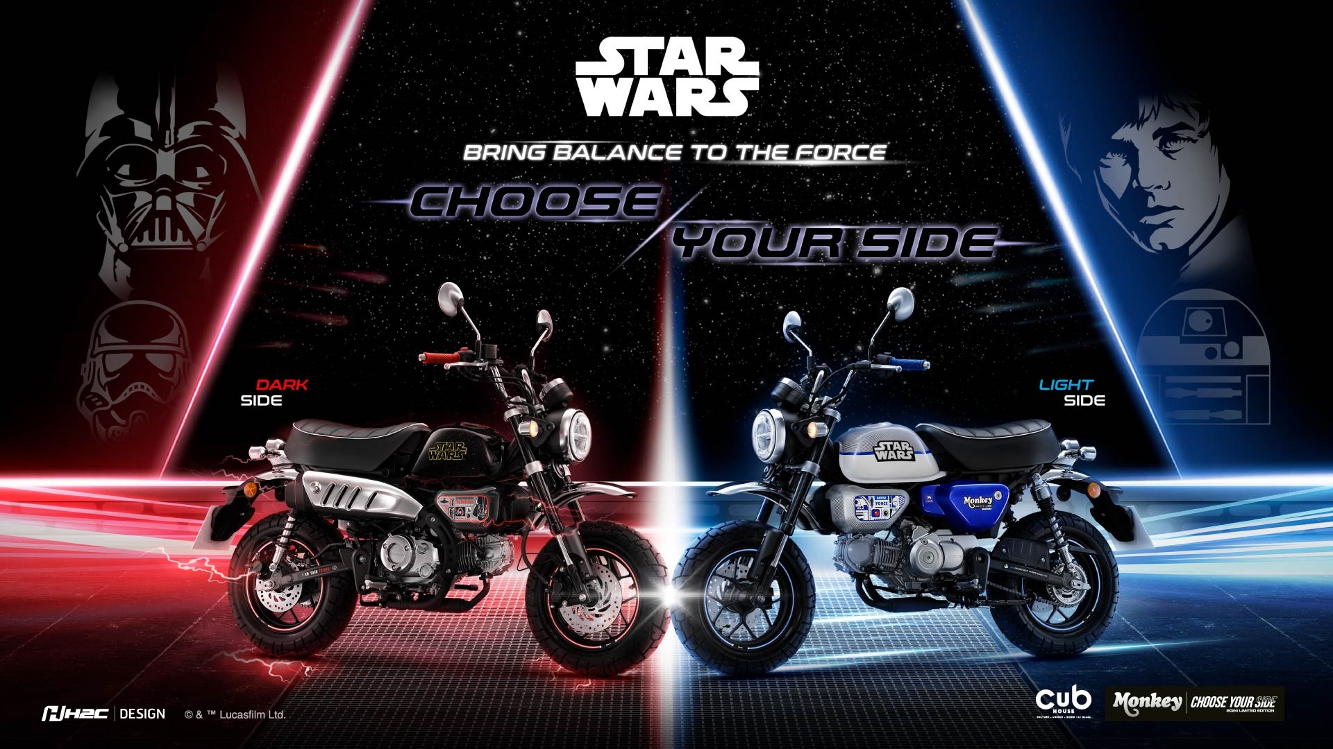 รูปภาพ ฮอนด้า Honda Monkey Star Wars Limited Edition ปี 2024