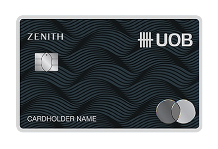 รูปภาพ บัตรเครดิตยูโอบี ซีนิท (UOB Zenith Credit Card)-ธนาคารยูโอบี (UOB)