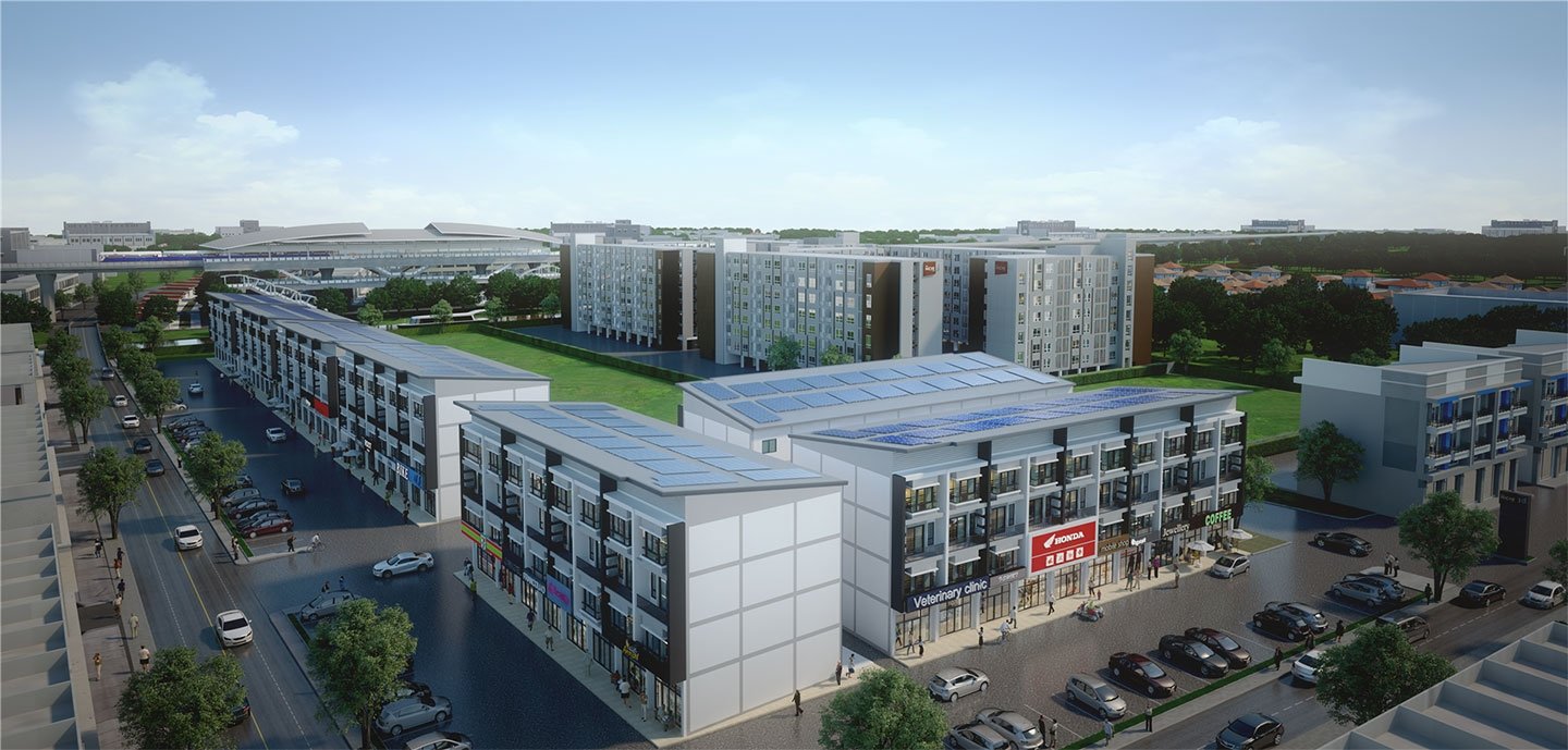 รูปภาพ เสนา ช็อปเฮ้าส์ บางแค - เทอดไท (Sena Shophouse Bangkae - Terdthai)