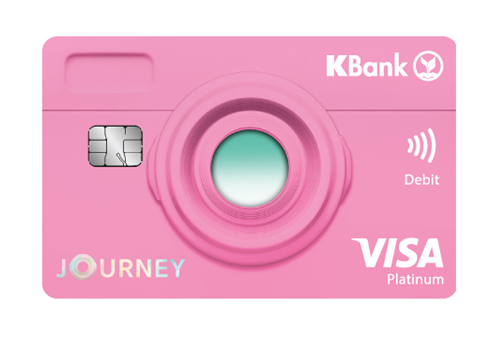 รูปภาพ บัตรเดบิต JOURNEY-ธนาคารกสิกรไทย (KBANK)