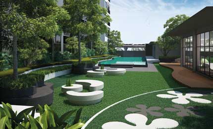 รูปภาพ แอสปาย สาทร-ตากสิน ทิมเบอร์ โซน (Aspire Sathorn-Taksin Timber Zone)