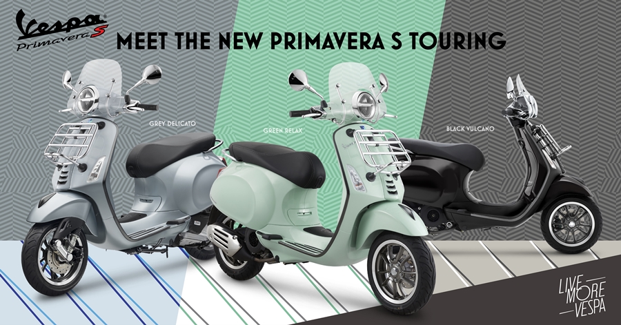 รูปภาพ เวสป้า Vespa Primavera S 150 i-Get ABS Touring ปี 2021