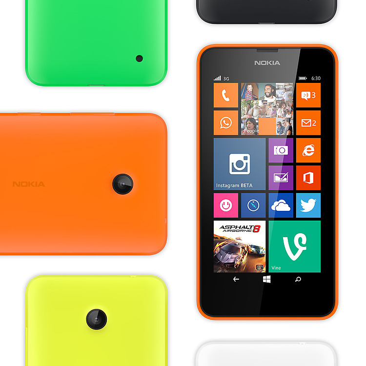 รูปภาพ โนเกีย Nokia-Lumia 630