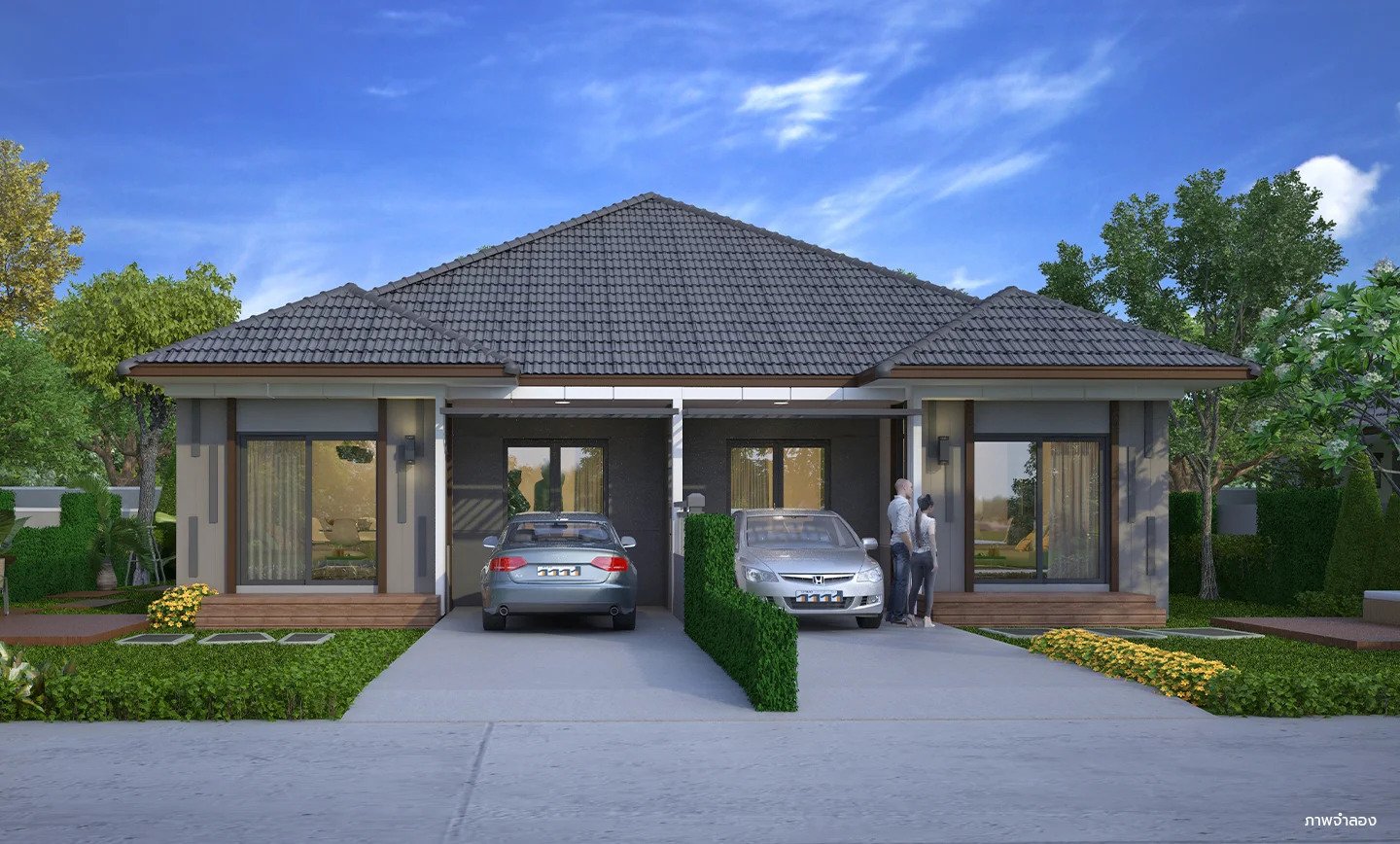 รูปภาพ นราเลค แอนด์ พาร์ค @นราวดี ซิตี้พาร์ค (Nara Lake and Park @Narawadee City Park)