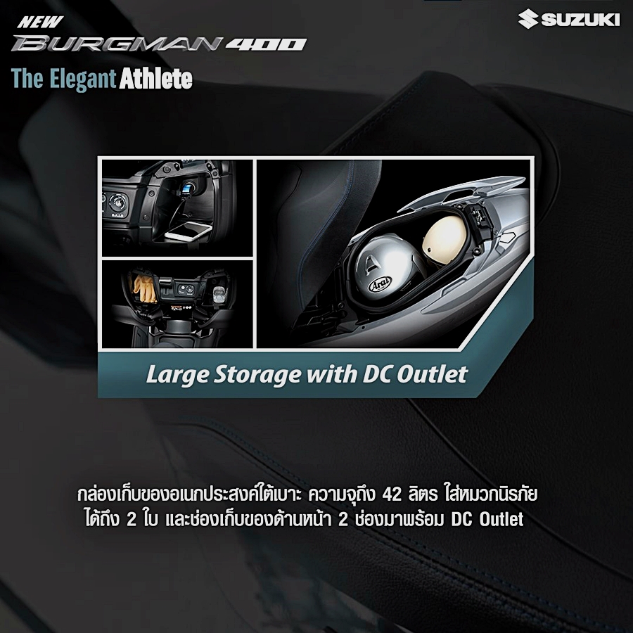 รูปภาพ ซูซูกิ Suzuki Burgman 400 ABS ปี 2022