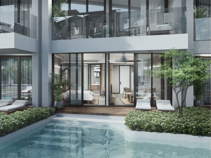 รูปภาพ อินเตอร์คอนติเนนตัล เรสซิเดนเซส หัวหิน (InterContinental Residences Hua Hin)